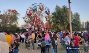 أجواء عيد الفطر في مدينة القامشلي - 15 أيار 2021 (مجد السالم / عنب بلدي )
