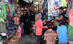 سوق التلل في حلب - 2017 (سانا)