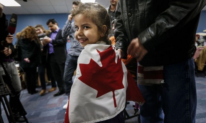 لاجئة سورية في كندا (AFP)