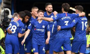 فريق تشيلسي وفرحة الفوز على مانشستر سيتي - 8 ايار 2021 (Chelsea F.C)