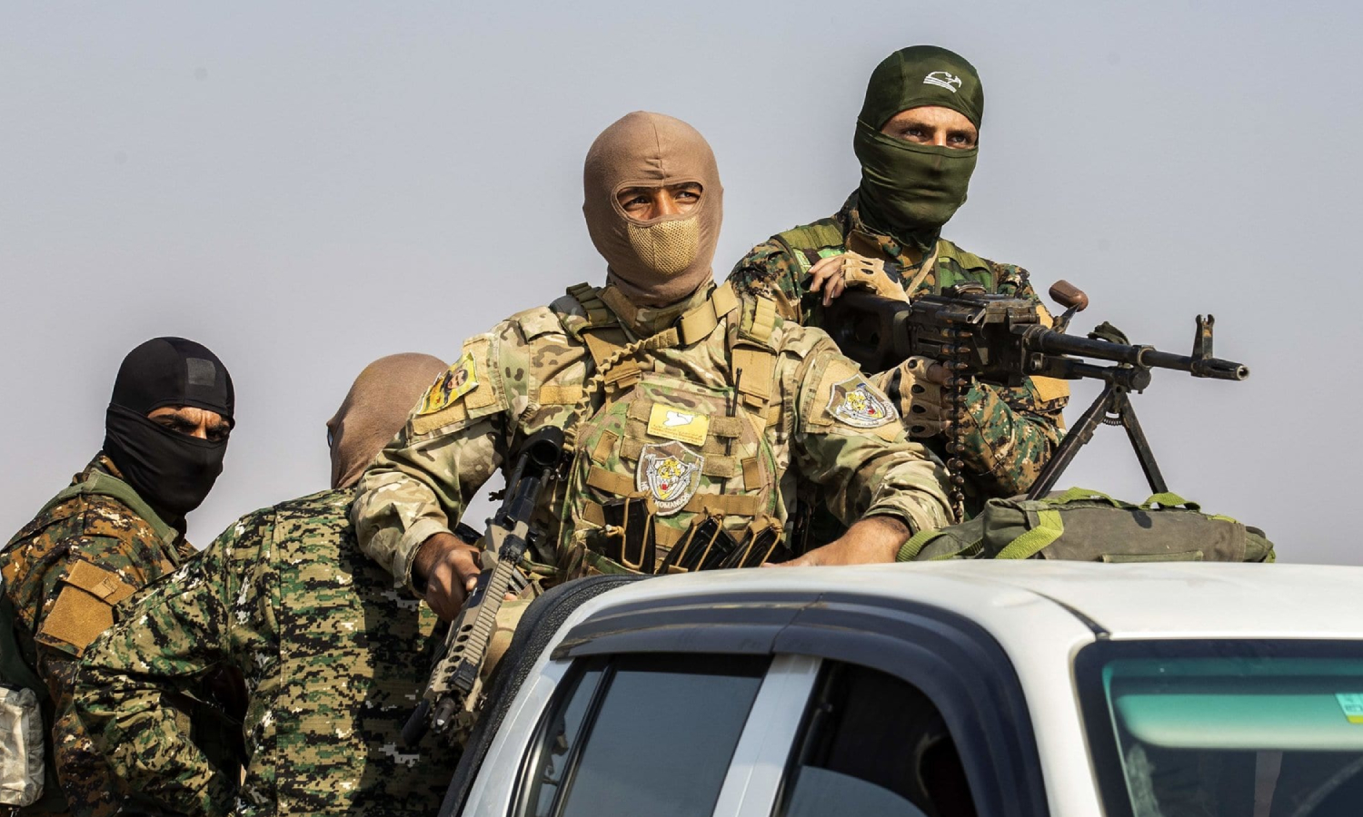 عناصر من "قوات سوريا الديمقراطية" (AFP)