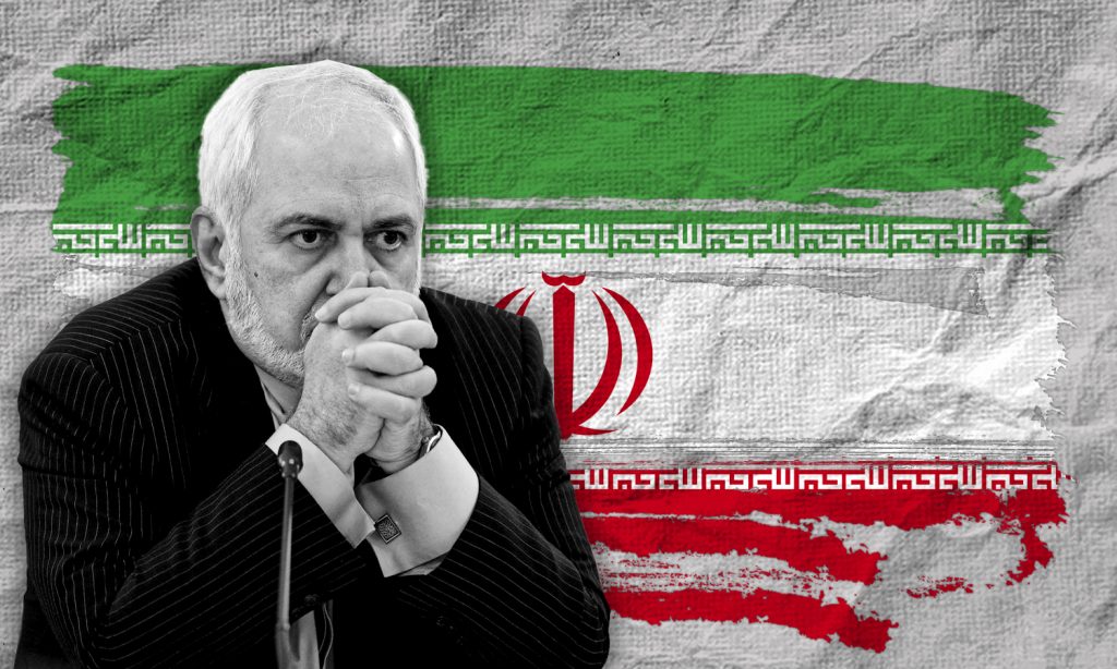 وزير الخارجية الإيراني جواد ظريف (تعديل عنب بلدي)