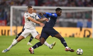 لقاء المنتخب الألماني والفرنسي في أمم أوروبا 2016 (رويترز)

