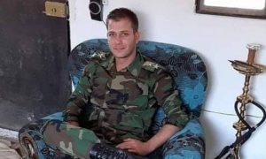 الملازم أول زين مهنا الذي قُتل على الحدود اللبنانية- السورية (فيس بوك)
