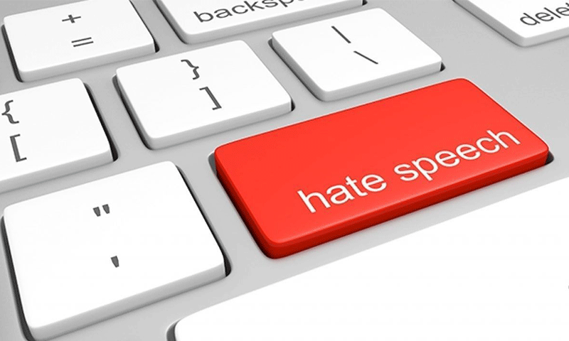 نشر خطاب الكراهية عبر وسائل التواصل الاجتماعي- تعبيرية (opiniojuris)