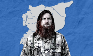 قائد فصيل "جنود الشام" مسلم أبو وليد الشيشاني (عنب بلدي)