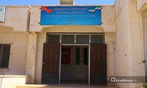 مؤسسة المياه في مدينة اعزاز بريف حلب الشمالي- 20 من أيار 2021 (عنب بلدي وليد عثمان)
