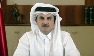 أمير قطر تميم بن حمد_ حزيران 2020 (الجزيرة)