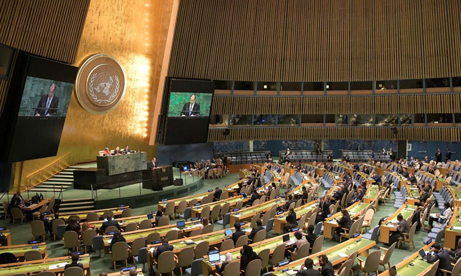 الاجتماع السنوي الـ 75 للأمم المتحدة (سبوتنيك)