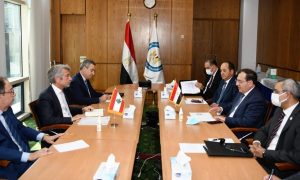 مباحثات لوزير البترول ونظيره اللبناني لاستكمال متابعة إجراءات وصول الغاز المصري.
26 من تشرين الأول 2021 (وزارة الطاقة المصرية)