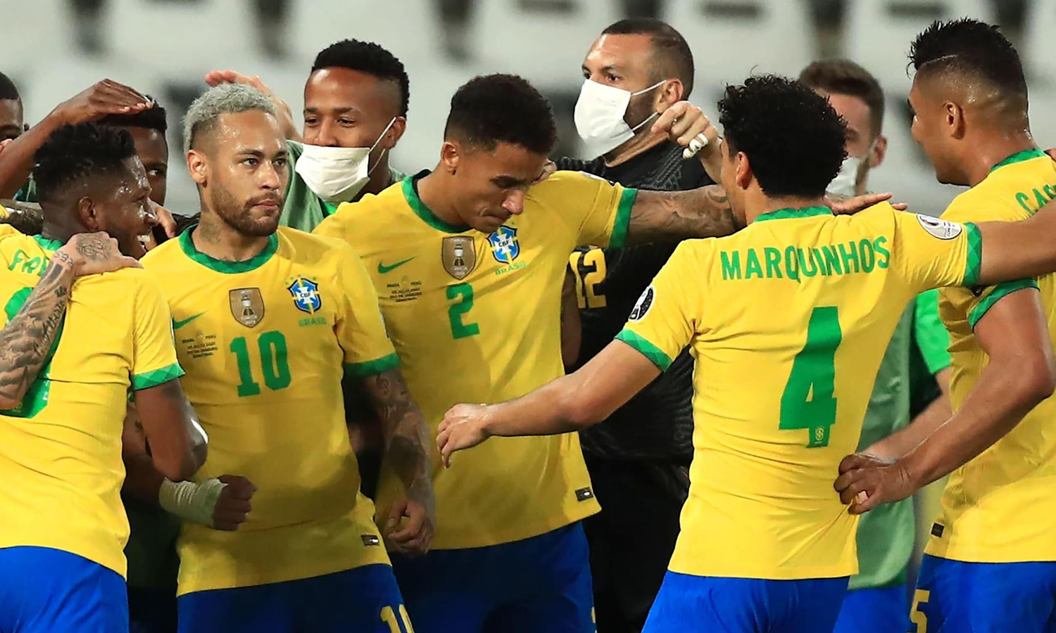 استعدادات منتخب البرازيل لتصفيات كاس العالم 2022 (CopaAmérica)