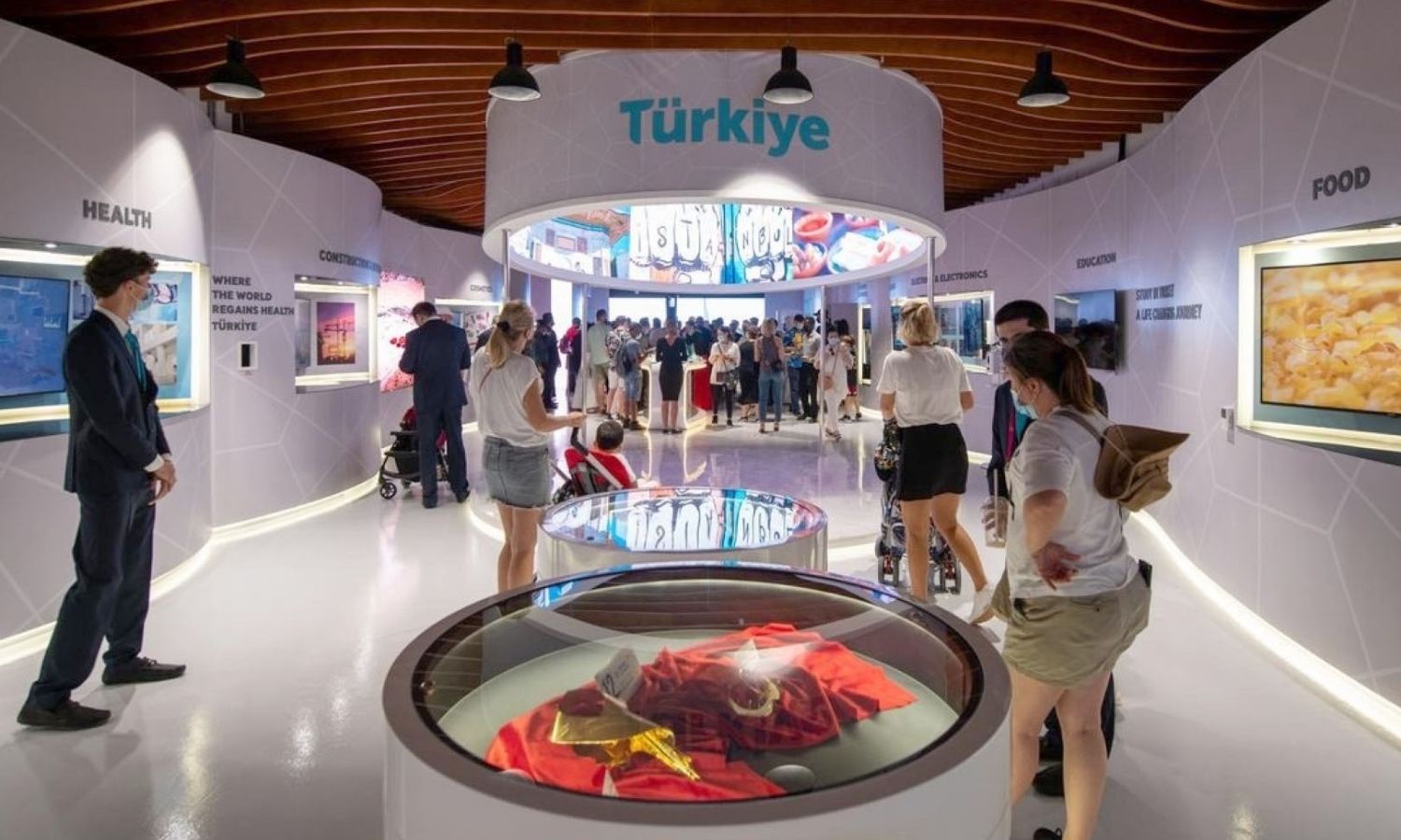 مشاركة تركيا في معرض "إكسبو 2020 دبي"، المصدر: "وام"، 2021.