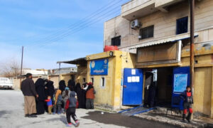 صورة لأحد مداخل مستشفى البصيرة العام شرقي محافظة دير الزور (فيس بوك/ مستشفى البصيرة العام)