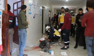 ضحايا مدنيين لقصف قوات النظام وروسيا في أريحا جنوبي إدلب 20 تشرين الأول 2021 (الدفاع المدني)