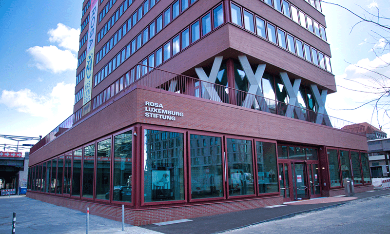 مبنى مؤسسة "Rosa-Luxemburg-Stiftung" التعليمية- (موقع المؤسسة الرسمي)