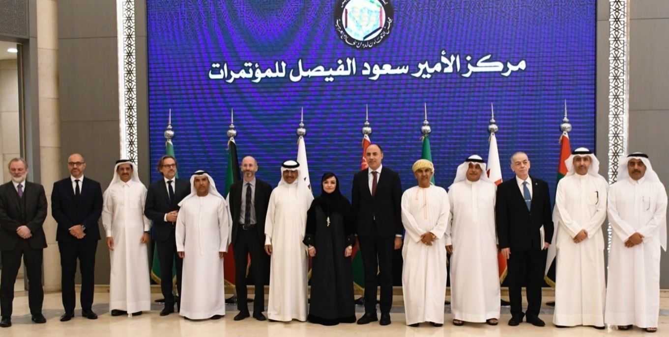 اجتماع أميركي أوروبي خليجي حول إيران في الرياض، المصدر: "الحرة"، 2021.