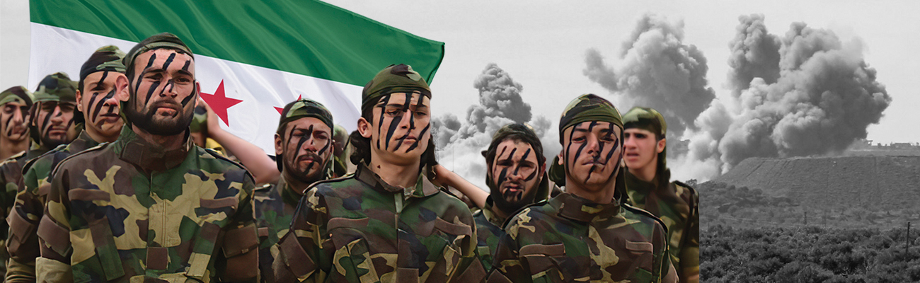 عناصر من الجيش الوطني السوري - 2020 (الأناضول / تعديل عنب بلدي)