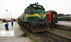 قطار إيراني (وكالة الأنباء الإيرانية)