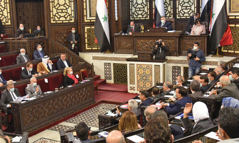 جلسة سابقة لـ"مجلس الشعب" السوري (الوطن)