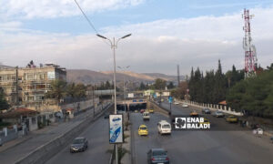 نفق العدوي في دمشق - 2 كانون الثاني 2022 ( حسان حسان / عنب بلدي )
