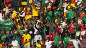 مشجعي منتخب الكاميرون في كأس أمم إفريقيا، بول بيا _24 كانون الثاني 2022 (newskotta)