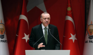 الرئيس التركي، رجب طيب أردوغان، 4 من كانون الثاني 2022 (الأناضول)