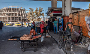 مواطنون في مركز المدينة بدمشق في تشرين الأول 2019 (عدسة شاب دمشقي)