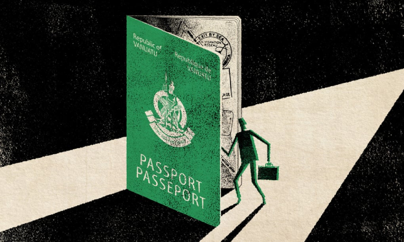 جواز سفر دولة فانواتو- تعبيرية (الجارديان)