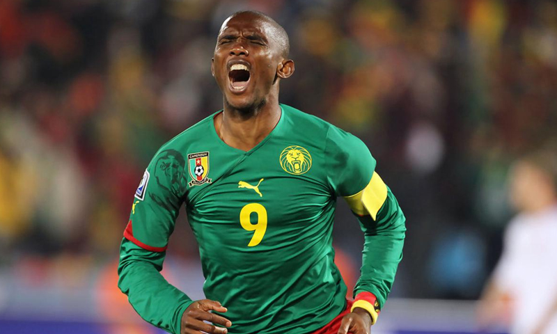 صامويل ايتو لاعب منتخب الكاميرون سابقا 7 ايلول 2019 (Reuters)