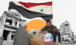 عمليات التسوية الأمنية والعسكرية لأبناء محافظة دير الزو شرقي سوريا (تعديل عنب بلدي)