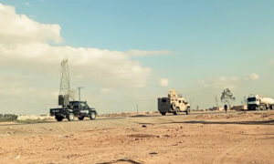 عربات عسكرية لقوات التدخل السريع (HAT) التابعة لـ