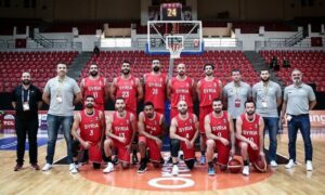 لاعبو المنتخب السوري لكرة السلة_14 حزيران 2021 (fiba)
