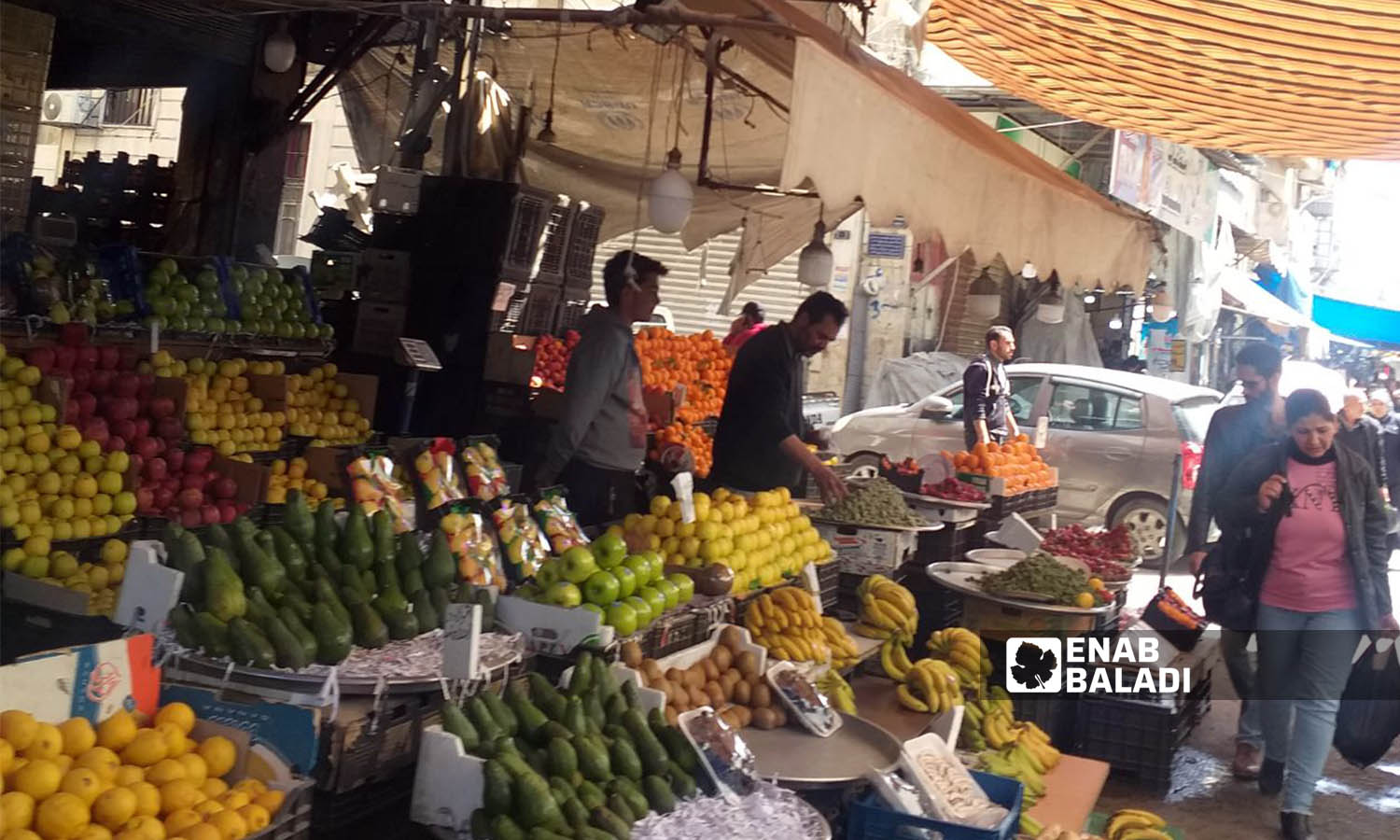 جولة في سوق "باب سريجة" بدمشق في 30 من آذار 2022 (عنب بلدي/ حسان حسان)