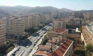 منطقة مشروع دمر قرب العاصمة دمشق (صفحة مشروع دمر الخدمية في فيسبوك)