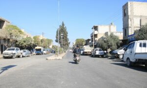 أحد شوارع مدينة جرابلس - تشرين الثاني 2021 (المجلس المحلي في جرابلس)
