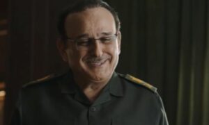 جمال سليمان بشخصية اللواء عباس كامل في مسلسل الاختيار 3 (أحد مشاهد العمل)