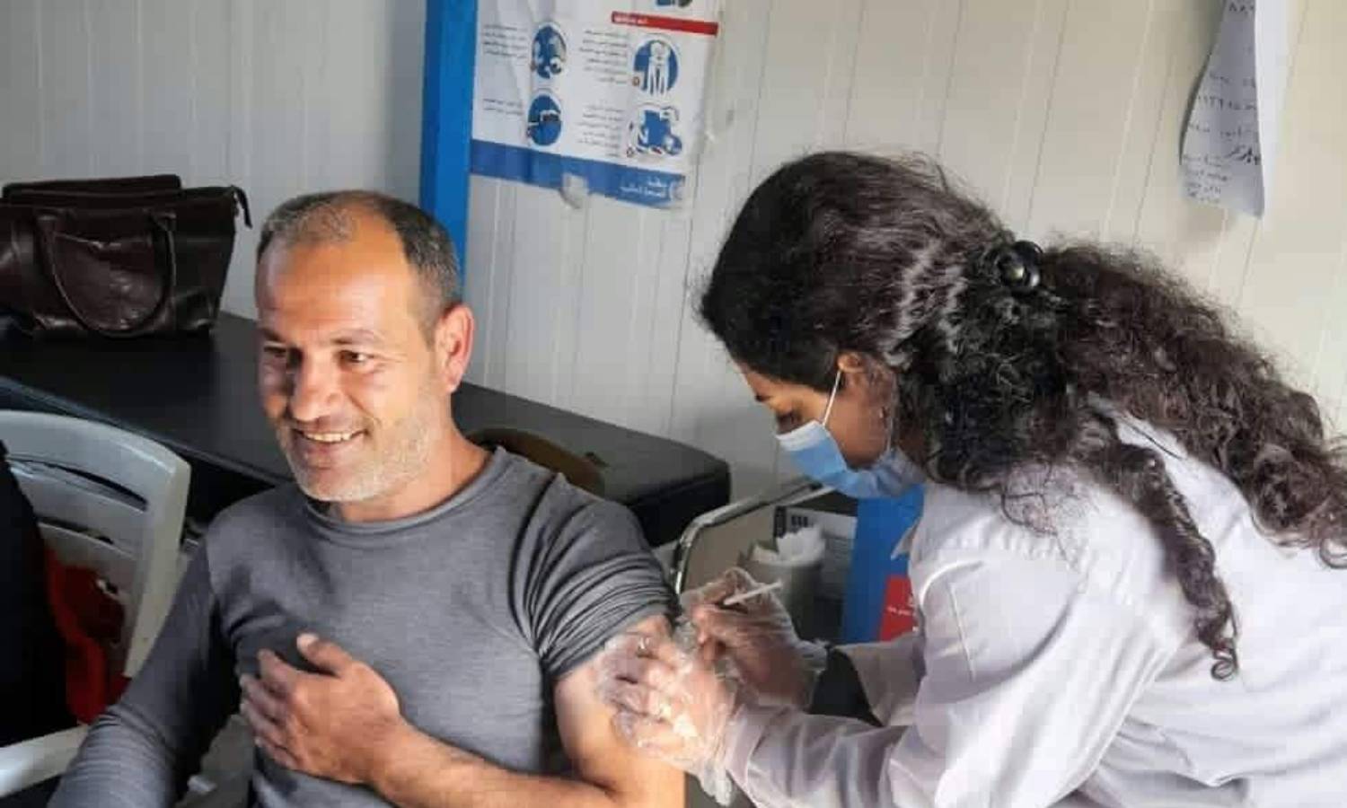 التطعيم ضد "كورونا" في سوريا (وزارة الصحة السورية)