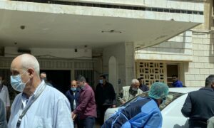 قسم الإسعاف في مستشفى درعا 