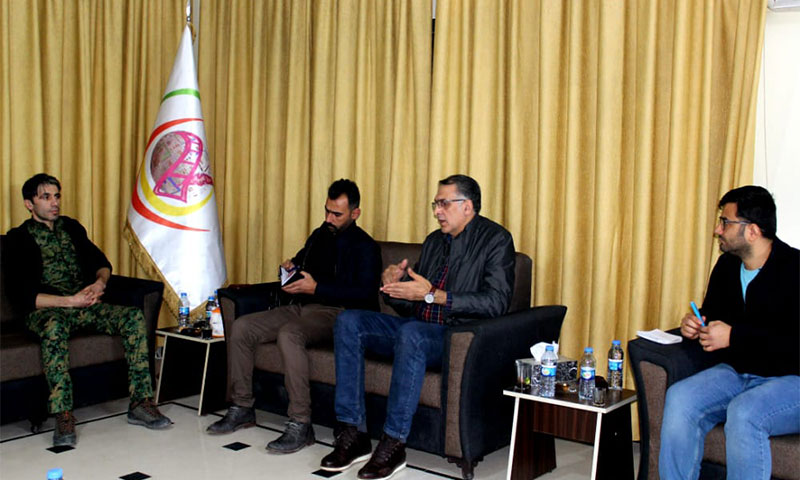 "اتحاد الإعلام الحر" يجتمع مع ممثلي المؤسسات المعنية بالشأن الإعلامي في شمال شرقي سوريا- 20 من أيلول 2021 (موقع "اتحاد الإعلام الحر" الرسمي)