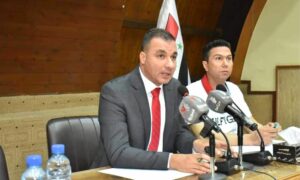 رئيس الاتحاد الرياضي العام في سوريا، فراس معلا- 7 حزيران 2022 (الاتحاد الرياضي)