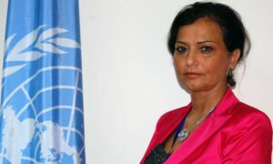 نائبة المبعوث الأممي الخاص بسوريا، غير بيدرسون، نجاة رشدي، 2017 ( الأمم المتحدة)

