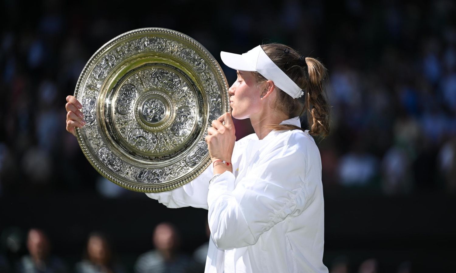 لاعبة المضرب الكازخية إيلينا ريباكينا تفوز بلقب بطولة "ويمبلدون)- 9 تموز 2022 (Wimbledon)