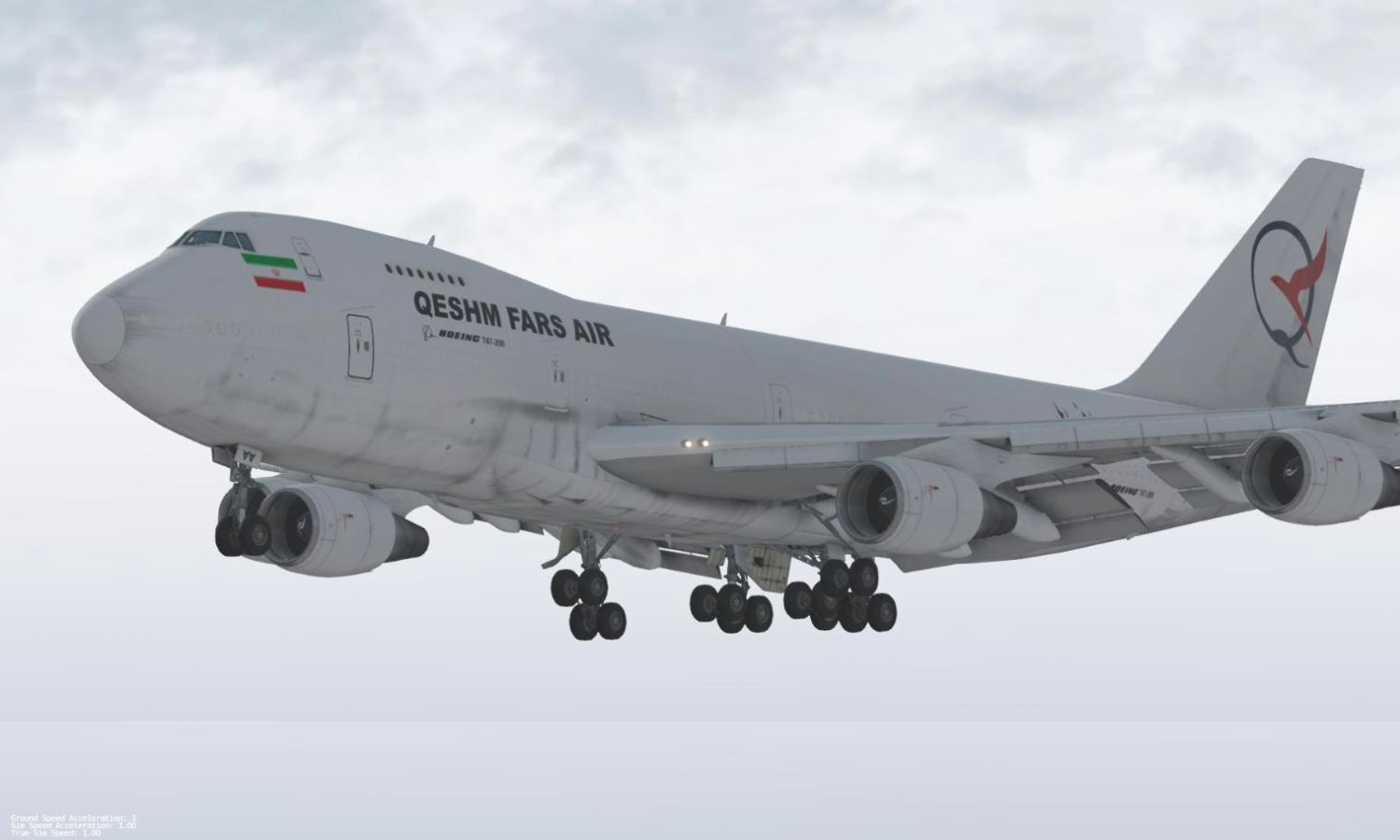 طائرة تابعة لخطوط "Qeshm Fars Air" (موقع الشركة)