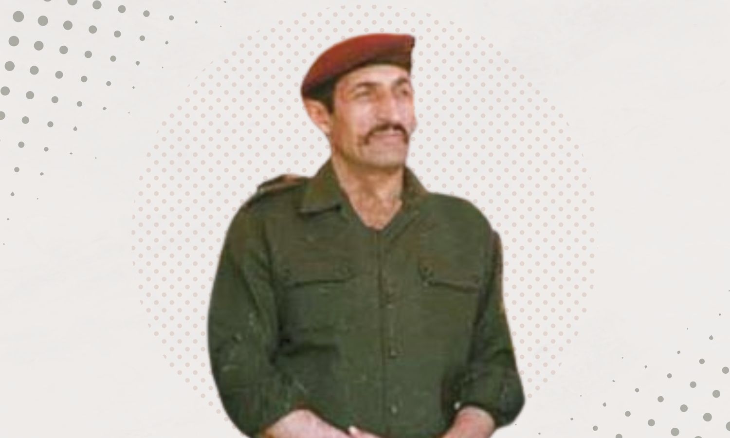 اللواء علي حيدر قائد "القوات الخاصة" في قوات النظام السوري في عهد حافظ الأسد)