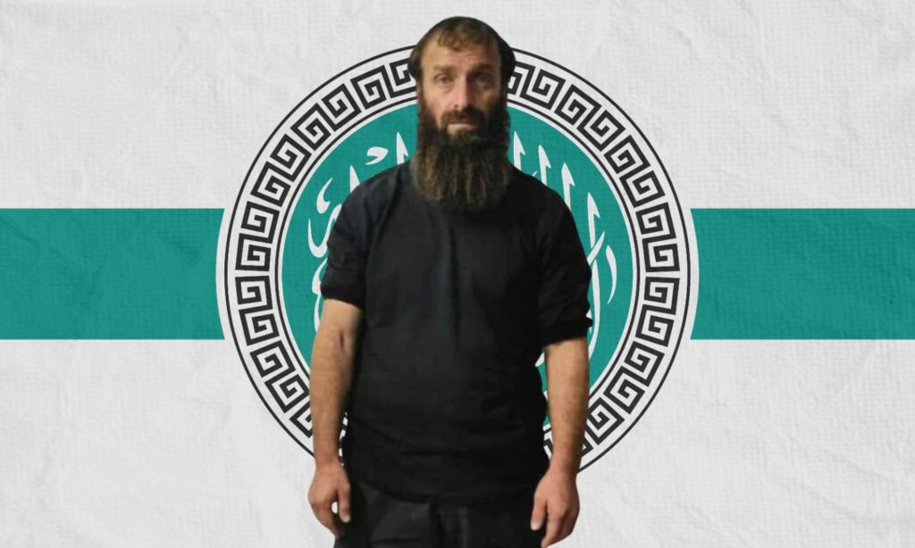 "أبو موسى الشيشاني" القائد المؤسس لجماعة "أنصار الإسلام" (تعديل عنب بلدي)