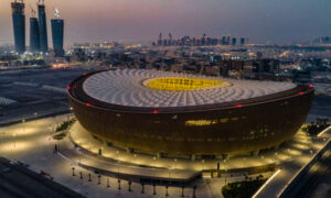  ملعب لوسيل احد ملاعب مونديال قطر في الدوحة- 20 حزيران 2022 (Getty Images)