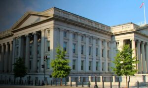مبنى وزارة الخزانة الأمريكية (الموقع الرسمي للوزارة)
