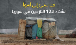 الشتاء الـ 12 للنازحين في سوريا