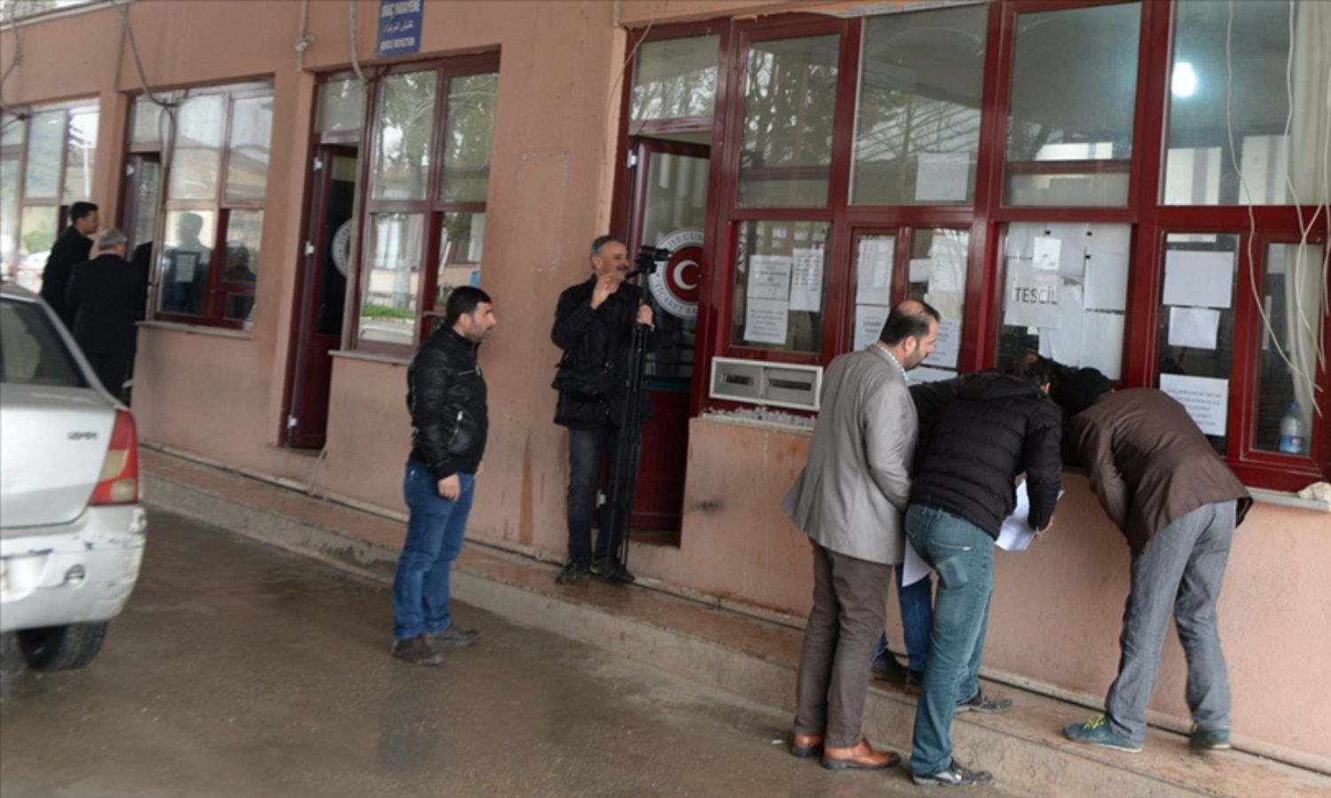 معبر "أونجو بينار" في الجانب التركي المقابل لمعبر "باب السلامة" في الجانب السوري (الأناضول)