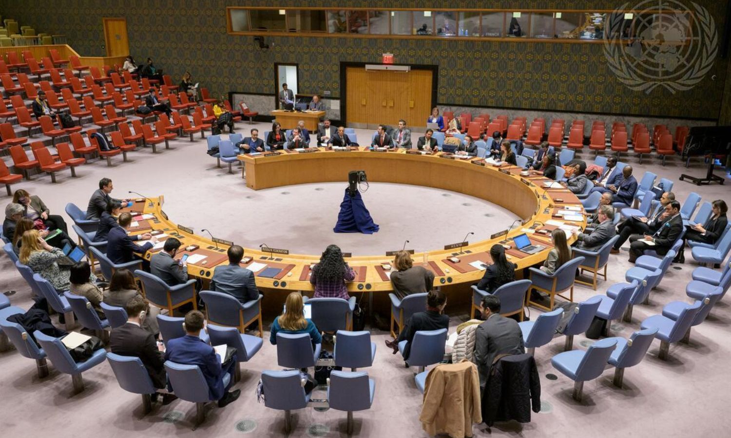 جلسة مجلس الأمن الدولي لمناقشة الوضع في سوريا - 5 من كانون الأول (UN)